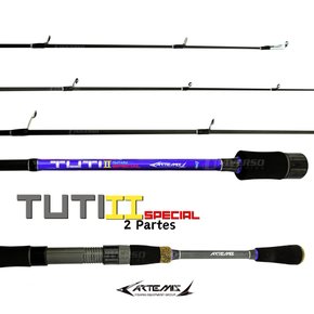 Vara Artemis Tuti Especial II 6'6'' (2.0m) | 7-28g 20lb (2 Partes) para Molinete